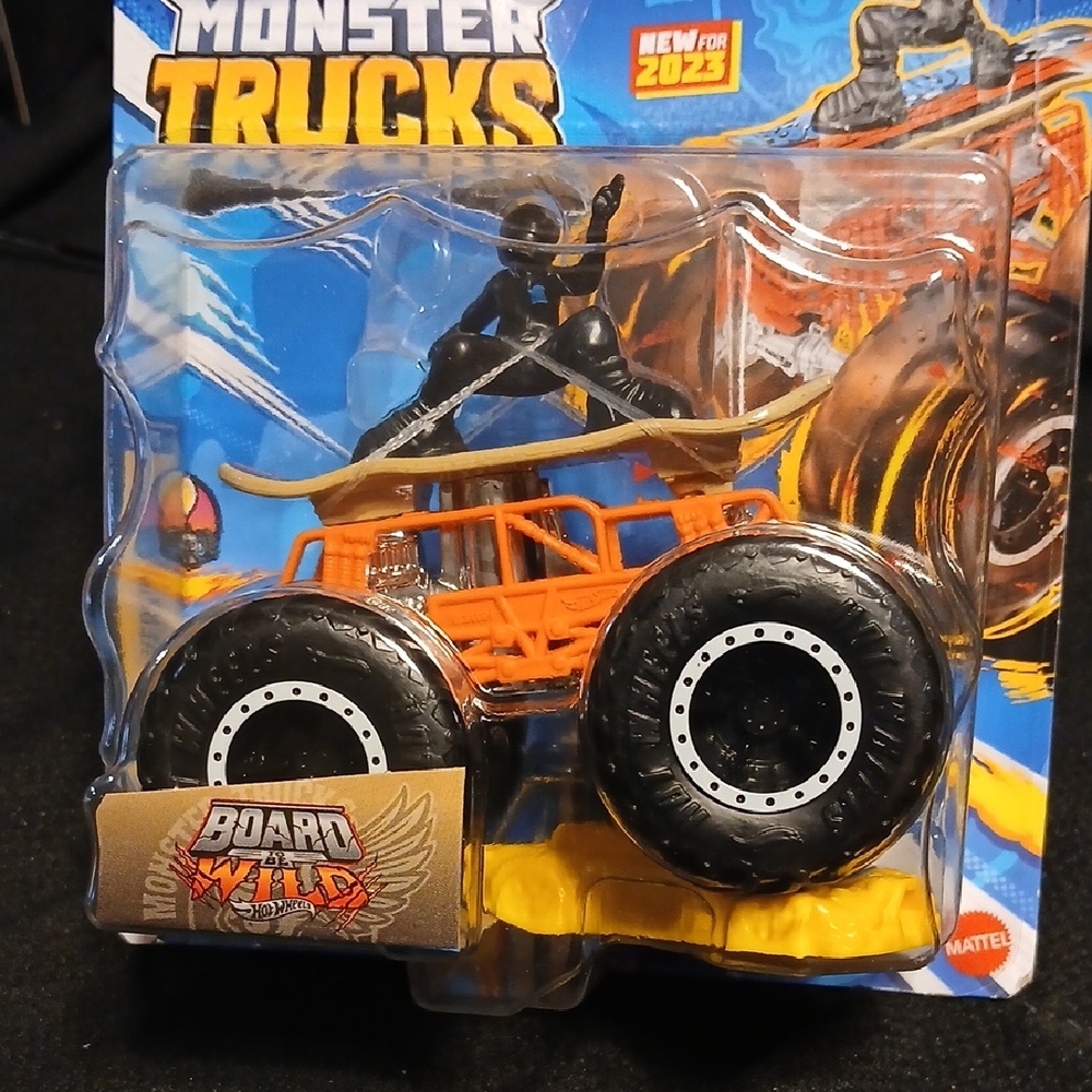Board To Be WILD Mattel  Hot Wheels Monster Truck